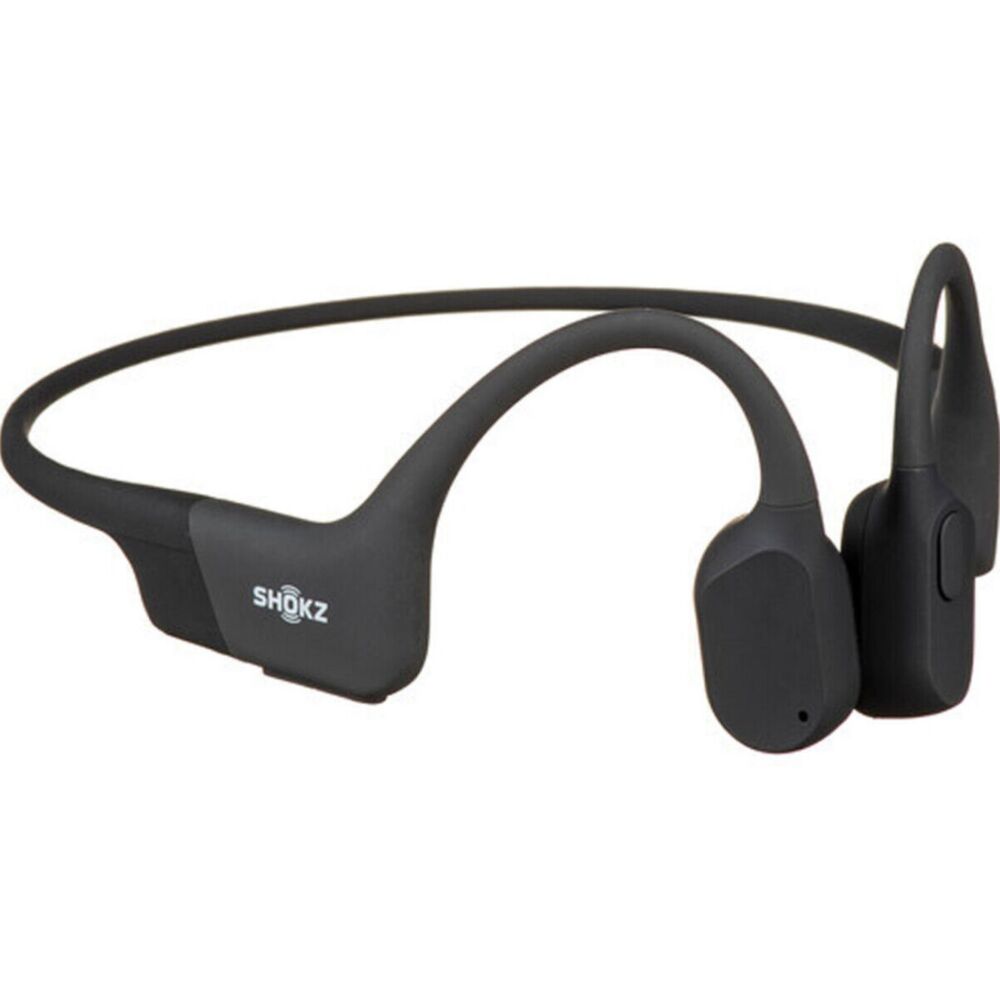 Shokz OpenRun Bluetooth Ear-Pad Headphones Black Wireless Sport New in Box